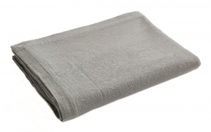 Покрывало хлопковое пике 240x260 Blanc des Vosges Kerala ficelle