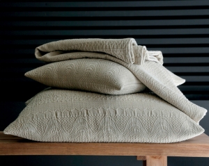 Покрывало 230x250 Blanc des Vosges Donegal lin