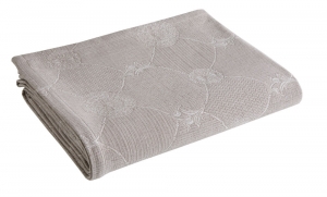 Покрывало хлопковое пике 180x260 Blanc des Vosges Verone