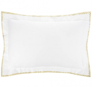 Постельное белье евро 200х200 Roberto Cavalli Gold 810 ecru