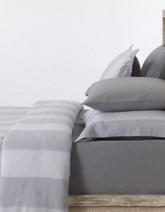 Постельное белье евро Casual Avenue Alley grey серый