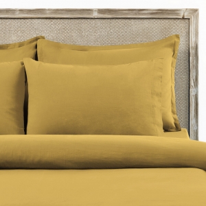 Постельное белье 2 спальное евро Casual Avenue Elwood gold желтый