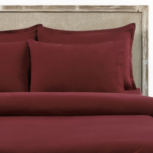 Постельное белье 2 спальное евро Casual Avenue Elwood  old red красный
