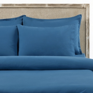 Постельное белье 2 спальное евро Casual Avenue Elwood royal blue бирюзовый