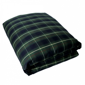 Постельное белье 2 спальное евро Casual Avenue Kingston tartan dark green зелёный