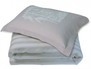 Постельное белье 2 спальное евро Casual Newport warm grey дым