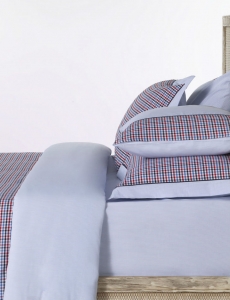 Постельное белье 2 спальное евро Casual Avenue Richmond white-sky белый/синий