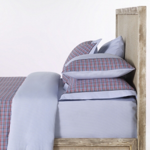 Постельное белье 2 спальное евро Casual Avenue Richmond white-sky белый/синий