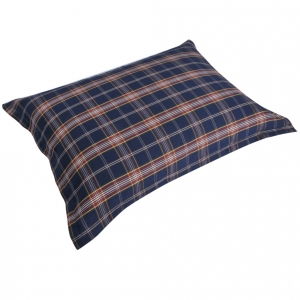 Наволочка декоративная 50х70 Casual Avenue Edward Signature deep blue синий Наволочка декоративная 50х70 Casual Avenue Edward Signature deep blue синий