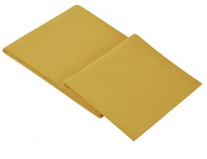 Простыня прямая 270х310 Casual Avenue Elwood gold желтый