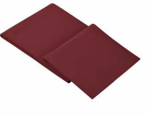 Простыня прямая 270х310 Casual Avenue Elwood  old red красный
