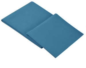 Простыня прямая 270х310 Casual Avenue Elwood royal blue бирюзовый