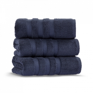 Полотенце махровое 30х50 Casual Avenue Kinsey navy синий Полотенце махровое 30х50 Casual Avenue Kinsey navy синий