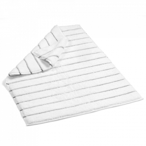 Коврик для ванной 60x90 Casual Avenue Striped terry white/dark grey белый/серый Коврик для ванной 60x90 Casual Avenue Striped terry white/dark grey белый/серый