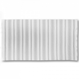 Полотенце 100х180 Casual Avenue Stripe gauze white/dark grey белый/темно-серый