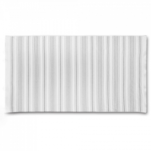 Полотенце 100х180 Casual Avenue Stripe gauze  white/warm grey белый/дым