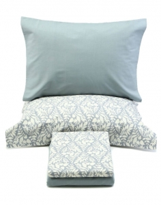 Постельное белье евро Casual Avenue Firenze cool green серый