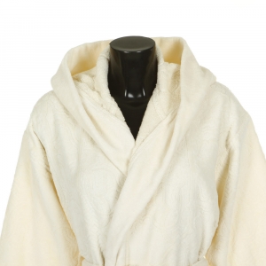 Халат Logo 810 ecru от Roberto Cavalli