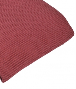 Покрывало пикейное 240X260 Texture marsala винный от L'appartement