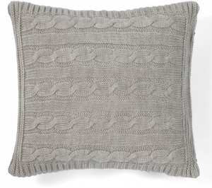 Подушка декоративная Boston warm grey дым от Casual Avenue
