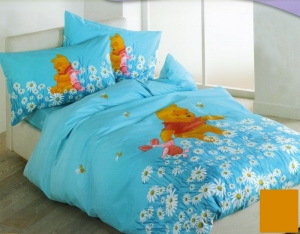 Детское постельное белье Caeffi Pooh Primavera giallo