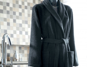 Халат Uni anthracite от Blanc des Vosges