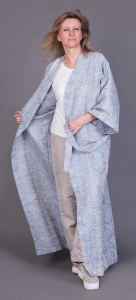 Халат Kimono голубой от Leitner