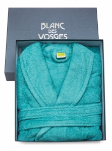 Халат Uni celadon от Blanc des Vosges