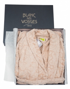 Халат велюровый Princess sable от Blanc des Vosge