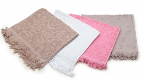 Полотенце 30х50 Princess  blanc белый от Blanc des Vosges