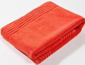 Коврик для ванной 50х90 Uni paprika оранжевый от Blanc des Vosges