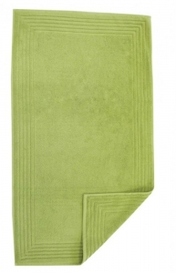 Коврик для ванной 50х90 Uni lichen зеленый Blanc des Vosges