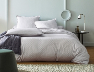 Постельное белье евро Mythique metal от Blanc des Vosges