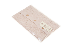 Плед 150x200 Luxberry Lux 46 белая глина