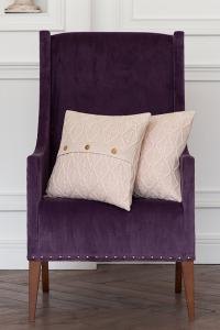 Плед 150x200 Luxberry Lux 46 белая глина