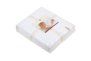 Плед 100x150 Luxberry Lux 46 белый