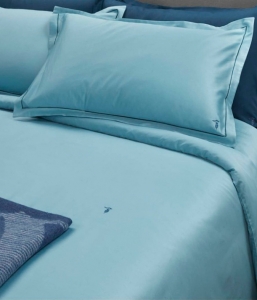 Постельное белье евро Trussardi Line U40 Blu от Trussardi