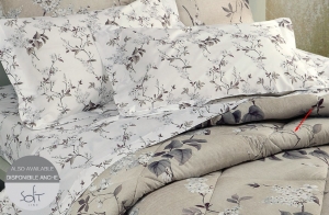 Постельное белье евро White princess 56M beige  от Mirabello