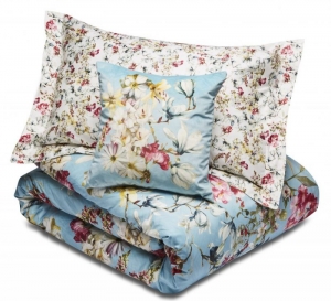 Постельное белье евро Orleans 04U azzurro  от Mirabello