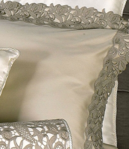Постельное белье евро Soraya blue-grey от Villaflorenc