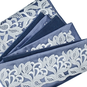 Постельное белье евро Soraya blue-grey от Villaflorenc