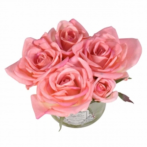 Букет из 5 роз ароматизированный Cote Noir FIVE ROSE peach