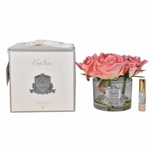 Букет из 5 роз ароматизированный Cote Noir FIVE ROSE peach