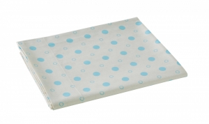 Постельное белье 2 спальное евро Blanc des Vosges Flocons Celadon