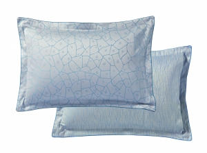 Постельное белье 2 спальное евро Blanc des Vosges Phenix Celadon