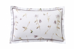 КОПИЯ Постельное белье 2 спальное евро Blanc des Vosges Ancolie Perle
