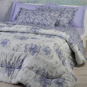 Постельное белье евро Hydrangea lilla от Mirabello