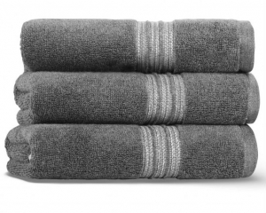 Полотенце махровое 33х33 Casual Avenue Antique charcoal (антрацит)