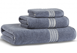 Полотенце махровое 33х33 Casual Avenue Antique denim (серо-синий),