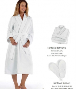 Халат Santana от Casual Avenue white (белый)